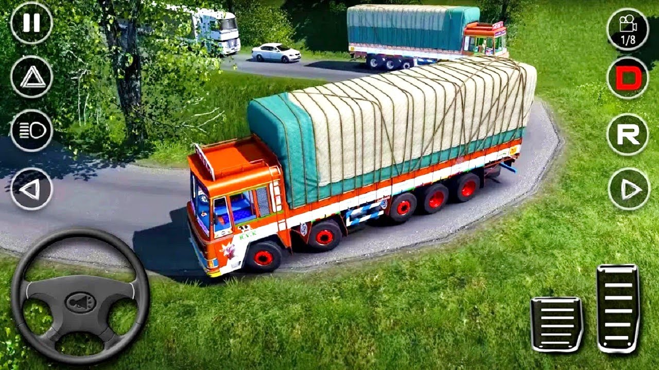 Indian Truck Cargo Simulator 2022 : New Truck Games - Android Gameplay