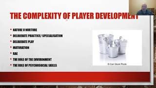 Brian Cuthbert on Player Development - Putting all the parts together
