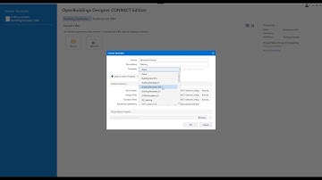 OpenBuildings CONNECT Edition Update 7 - Create a New Project