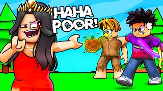 RICH E-GIRL Makes Fun Of POOR Noobs, So I Did This... (Roblox Blox Fruits)