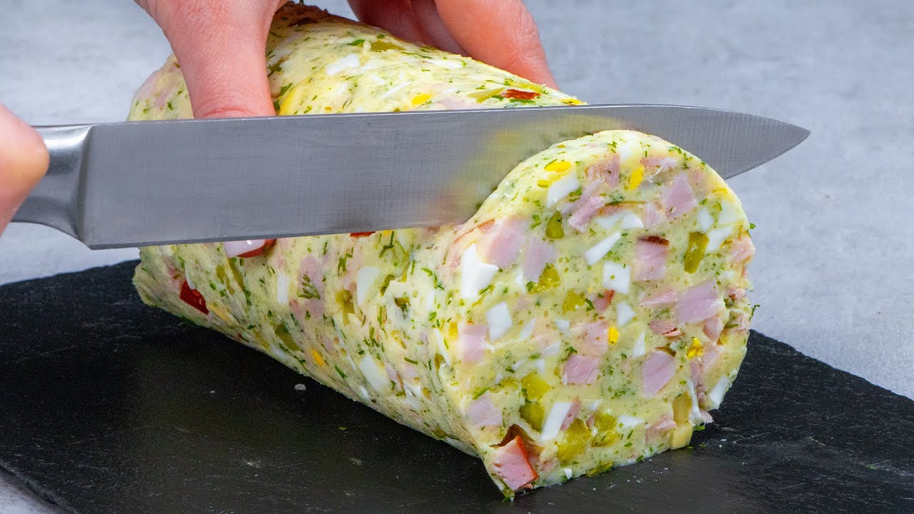 Hladno predjelo s kiselim krastavcima - prvo nestaje sa stola