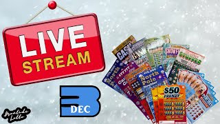 BRONTIDE LOTTO SCRATCHER LIVE STREAM! DEC 3, 2025❄️🍀