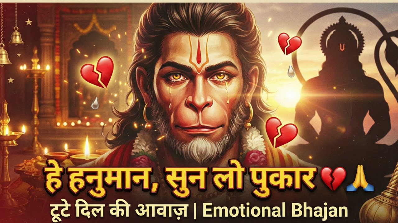 प्रभु हनुमान 💔🙏 – एक टूटे दिल की पुकार | Viral Emotional Bhajan 2025