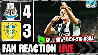 Download Lagu BARNES MUST ALWAYS START! - NEWCASTLE UNITED 4-3 LEEDS | MATCH REACTION LIVE MP3