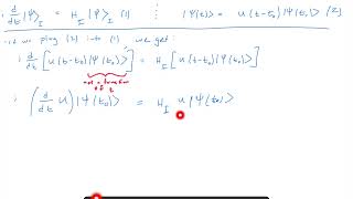 Quantum Field Theory  Lecture 10  Dyson's Formula