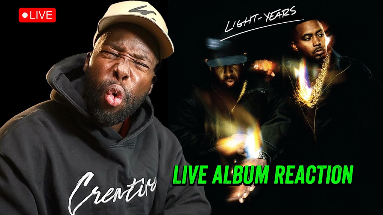 Nas & DJ Premier - Light-Years FULL ALBUM REACTION/REVIEW | 🚨 LIVE 🚨