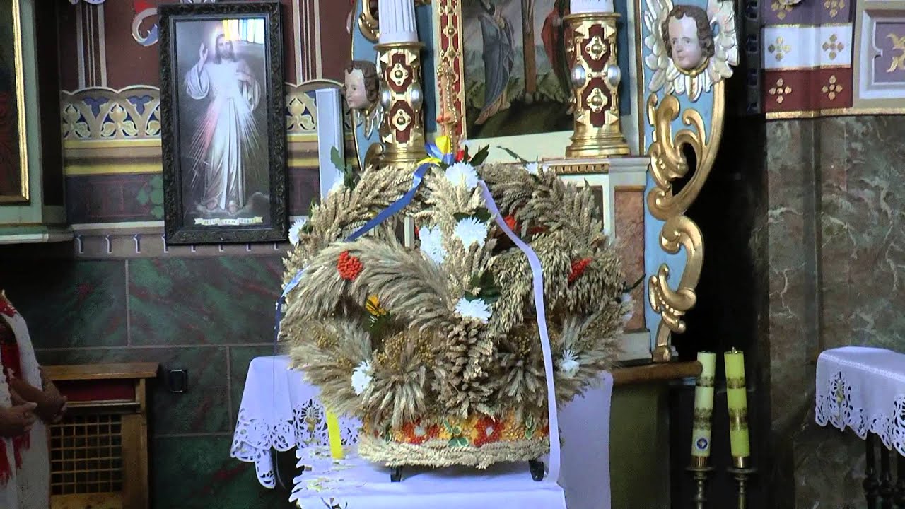 Dożynki Powiatowo - Gminno - Parafialne ŁUBNICE 2015 r  Cz. 1