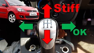 Ford Fiesta mk6 Stiff Gear Change |  BEST Repair Tutorial on Youtube