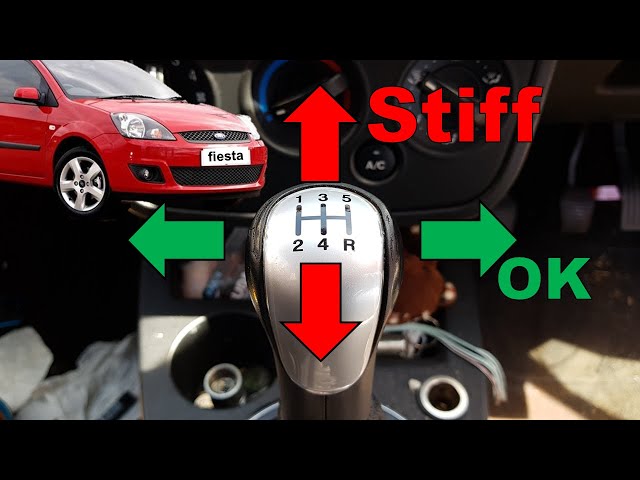 Ford Fiesta mk6 Stiff Gear Change | 💯 BEST Repair Tutorial on Youtube class=