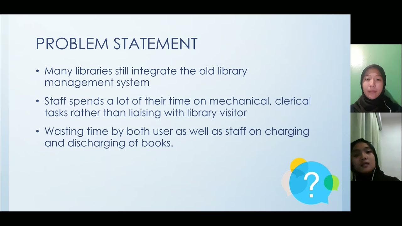 Presentation Mini Library Management System - YouTube