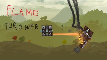 Flame Thrower Rage. (Fort-Ships Conquer The Skies |Modded Forts Multiplayer Gameplay #49)