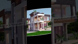 Duplex house 3d design