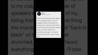 craigslist speaker deal sealed fast | Subscribe for more #motivation 😊👍