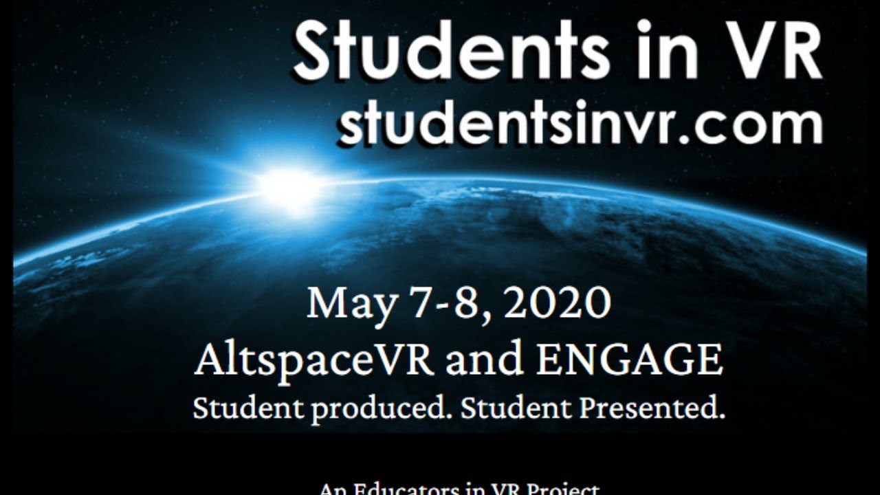 Students in VR Conference -  Day 2 -Jon Ford - Cultural Preservation