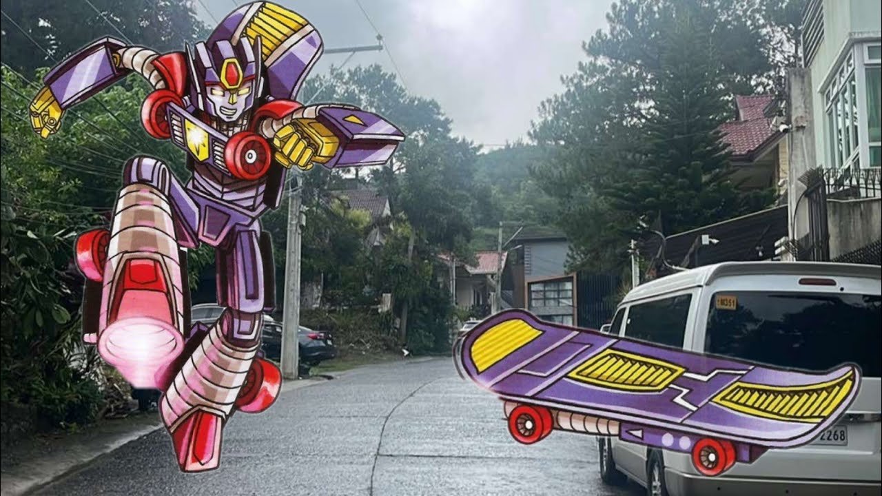 Foldabots 2026 Review. Astig. ( Transforming Papercraft Origami Robot Skateboard Papertoy. )