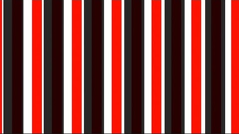 Optokinetic Stripes Red & Black Left to Right Moving at Different Speeds