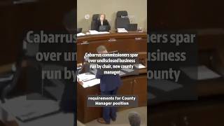 Cabarrus Commissioners Argue Amid Conflict Of Interest Allegations