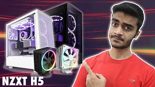 NZXT H5 Series + NZXT T120 Air Cooler Thoughts - NZXT H5 Flow vs H5 Elite