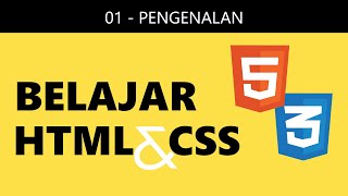 Belajar HTML & CSS 2022 | #1 Pengenalan