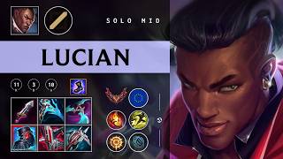 Lucian Mid vs Galio - EUW Grandmaster Patch 26.05