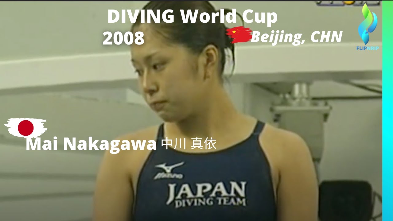 2008 Mai Nakagawa - Womens 10 Meter Diving World Cup - Japan