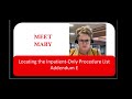 Locating the Inpatient-Only Procedure List Addendum E