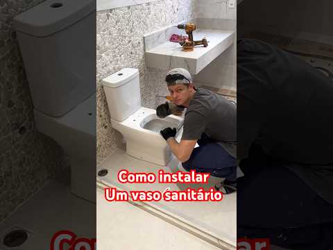 Como instalar vaso
