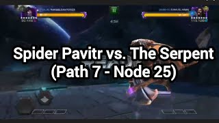 Spidey Pavitr vs. The Serpent (Path 7, Node 25 - Thorns) 🌹
