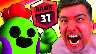 SPIKE RANK 31! 😱 *RAGE PUSH* | Brawl Stars