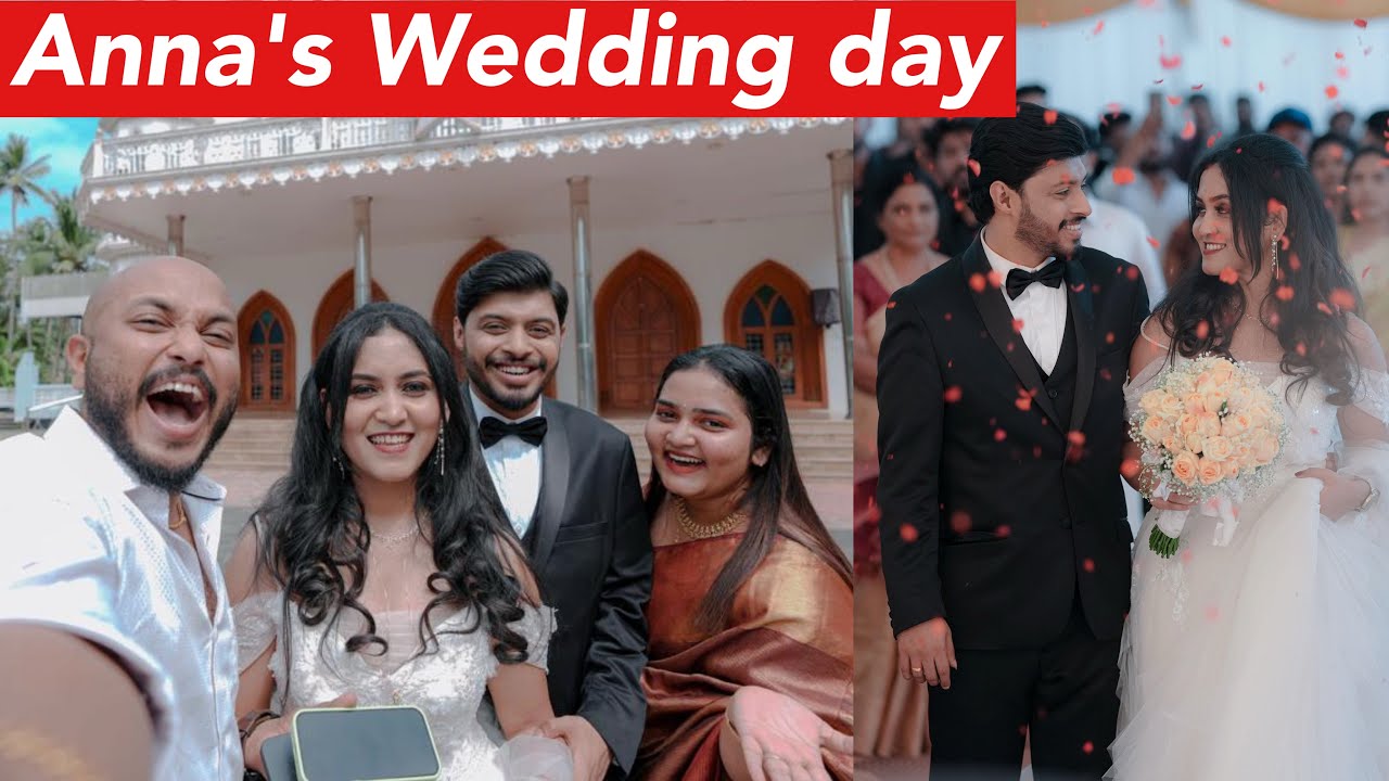 അന്നയുടെ കല്യാണദിവസം ❤️ wedding day 🔥
