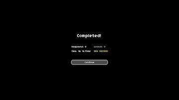 Micro Platformer | Tutorial Speedrun in 1:14.7 |