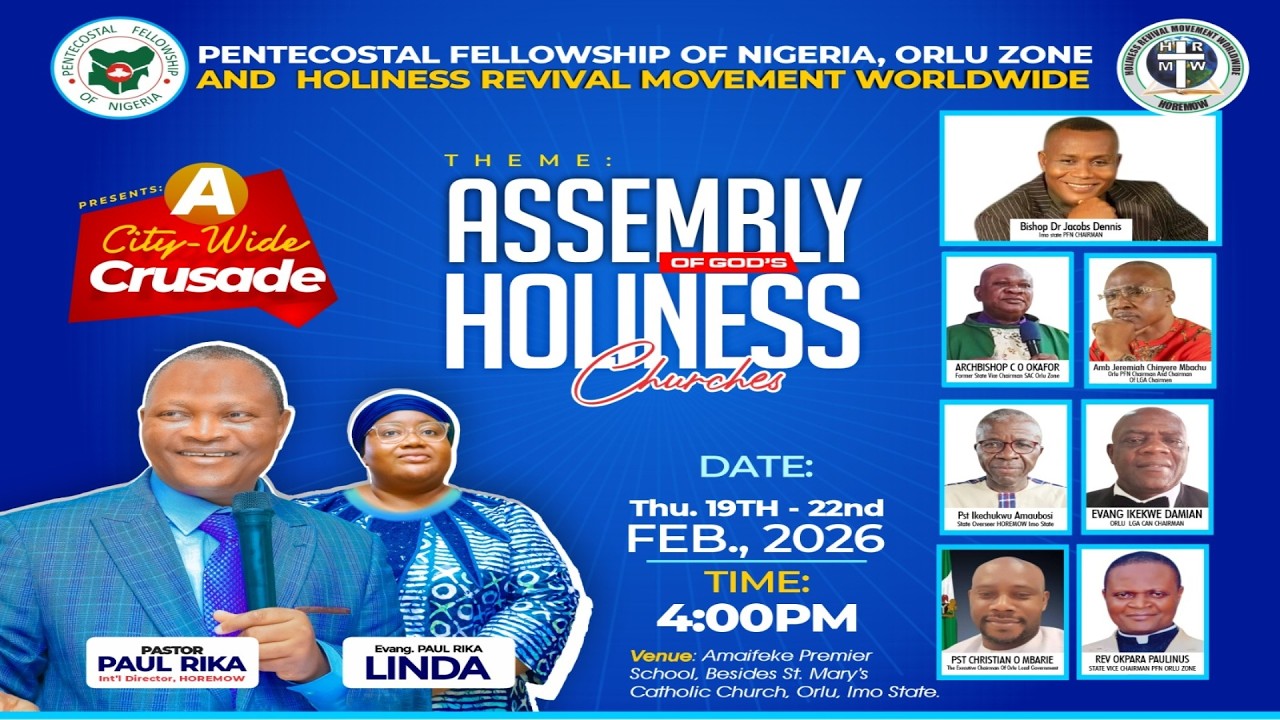 ORLU ZONE CITYWIDE CRUSADE - IMO STATE (DAY 4 EVENING SESSION)
