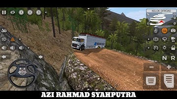 MELIBAS TANJAKAN KELOK OFFROAD MENGGUNAKAN TRUK ISUZU GIGA MUATAN SAWIT‼️| PART 2