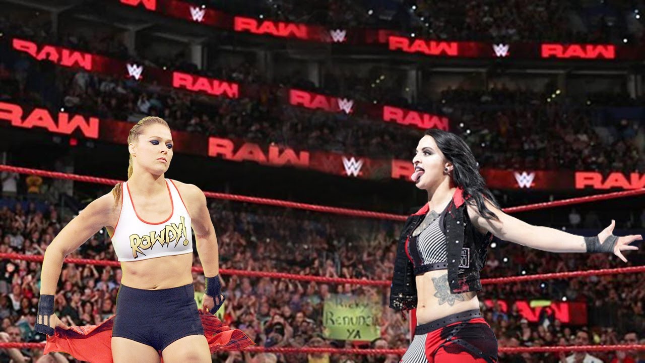 Ronda Rousey vs Ruby Riott - IRON womens Match - YouTube