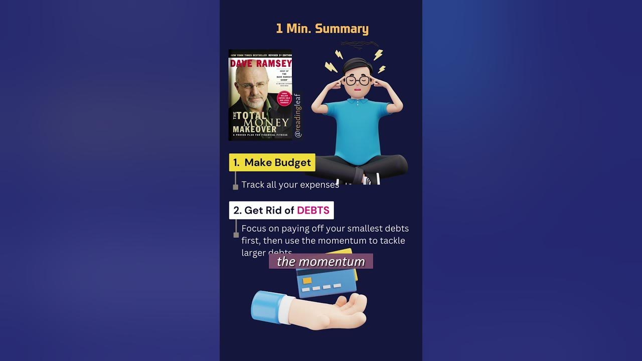 1 Minute Summary: The Total Money Makeover By Dave Ramsey