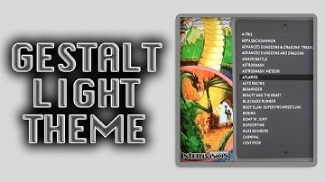 RetroPie GESTALT LIGHT Theme