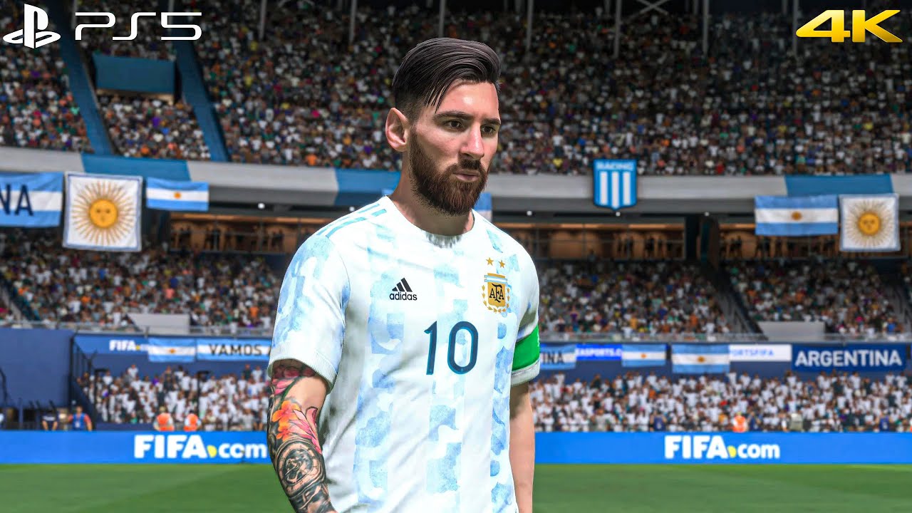 Fifa 22 Ps5 Argentina Vs Spain World Cup Qatar 2022 Gameplay 4k Hdr Youtube