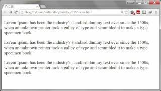 CSS Tutorials - 18 - Font Style