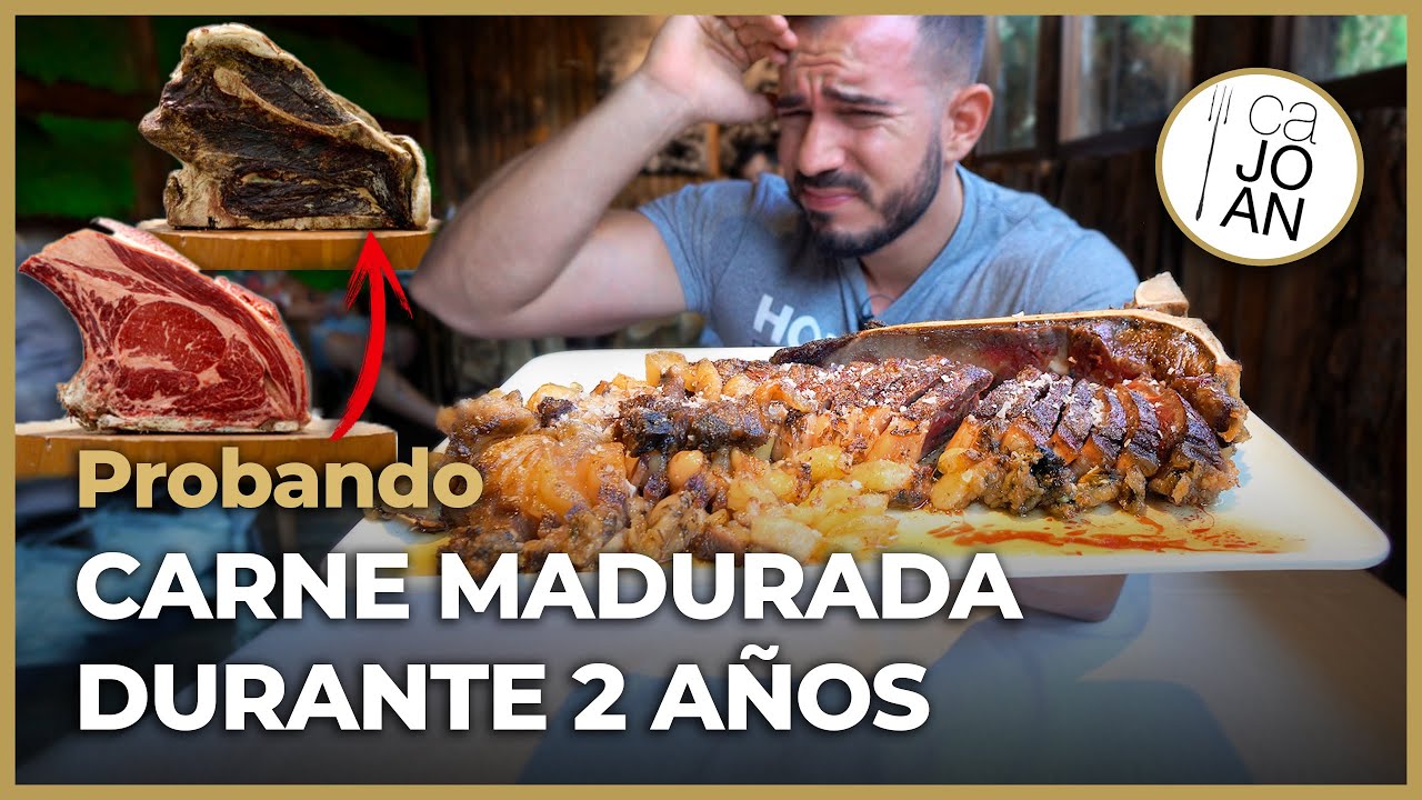 ¡Probando CARNE DE BUEY MADURADA 700 DÍAS en RESTAURANTE CA JOAN de ALTEA!
