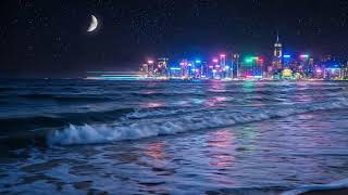 Midnight Skyline & Endless Waves - Lofi to Drift Away