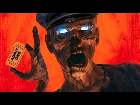 COD ZOMBIES | Call of Duty: Black Ops 2 Zombies Funny Moments | Zombie Bus!