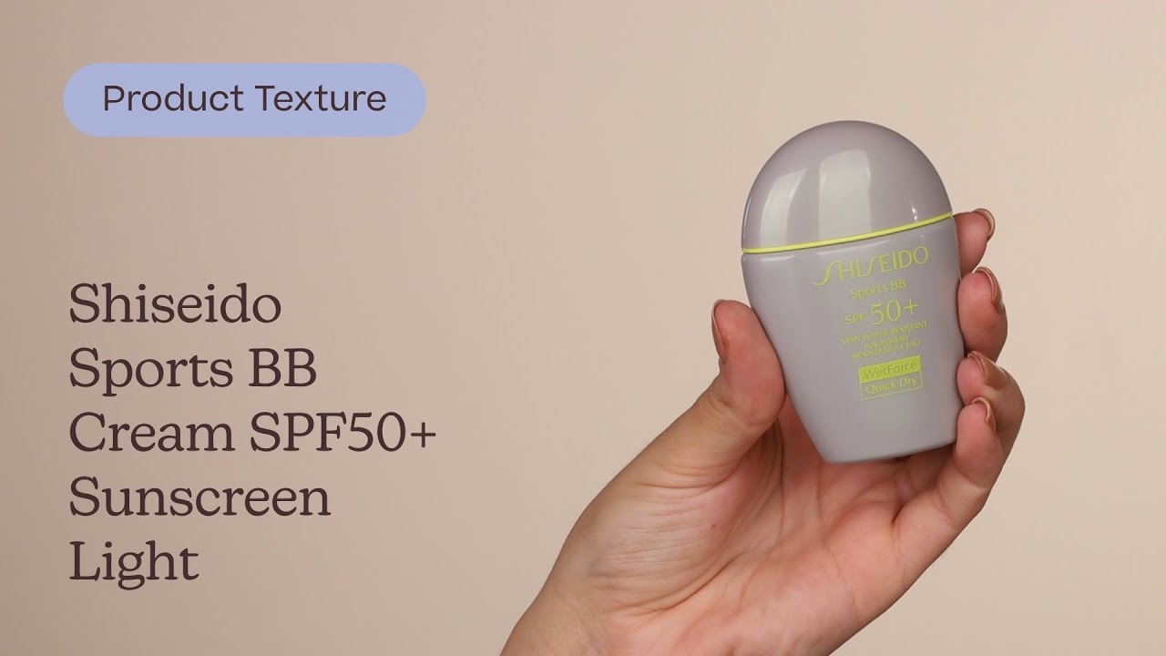 Shiseido Sports BB Cream SPF50+ Sunscreen Light Texture | Care to