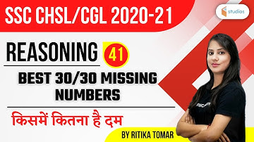 2:30 PM - BEST 30/30 MISSING NUMBERS | Reasoning by Ritika Ma