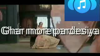 Ghar More Pardesiya song | Whatapp Status | Chumpkins Voice
