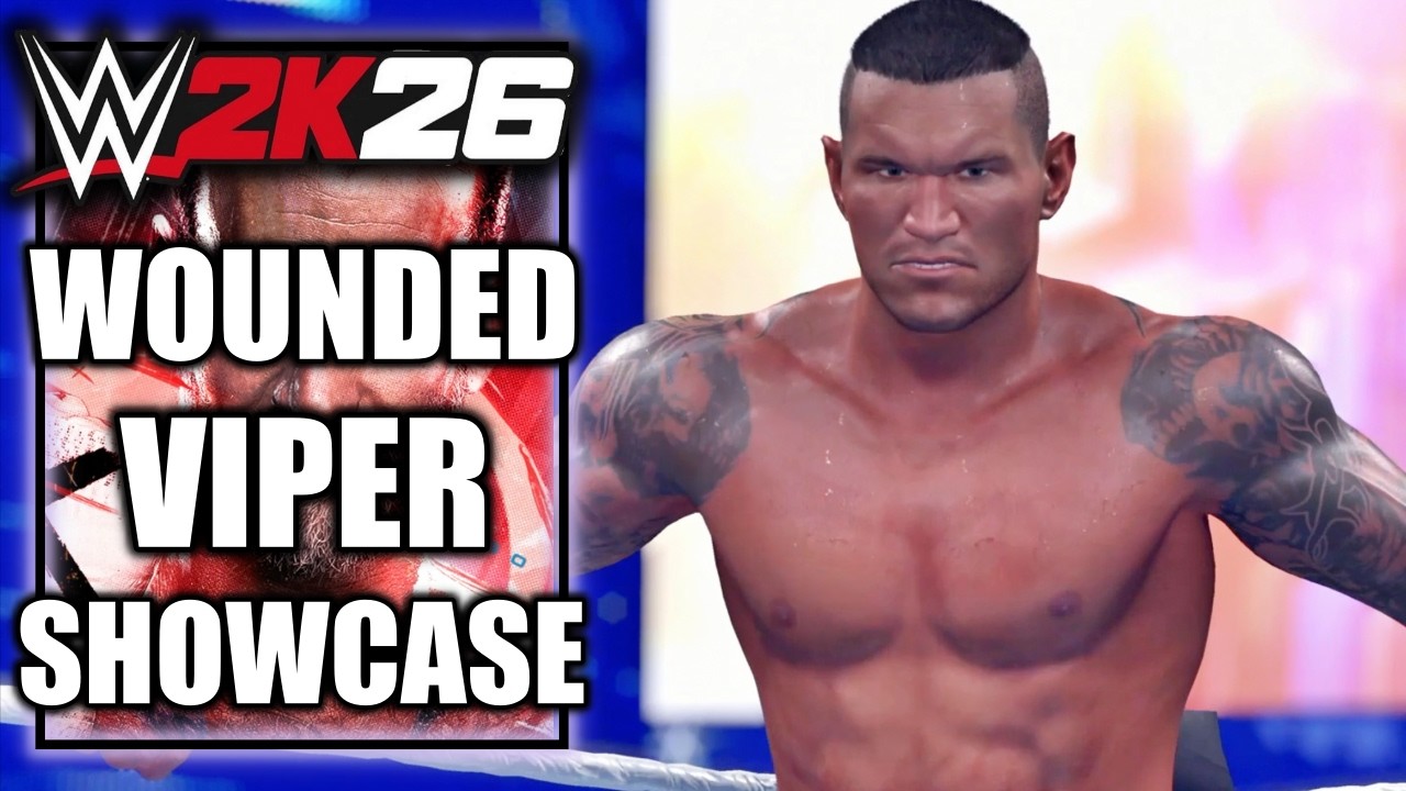 WWE 2K26 - A Wounded Viper Showcase - CM Punk vs Randy Orton - YouTube