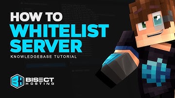 How to Whitelist a Minecraft Server!
