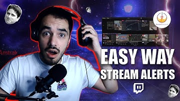 Tutorial for OBS Streams Alerts in StreamElements