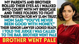 My Parents And Brother Rolled Their Eyes When I Walked Into That Courtroom Alone, But The Judge W...