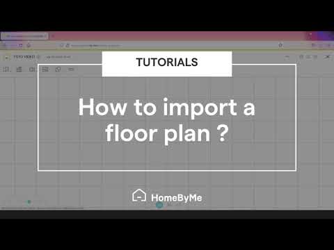 [HomeByMe Tutorial] - How to import a floor plan ?