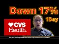 Cvs stock price is down 17 today  buy the dip  or sell